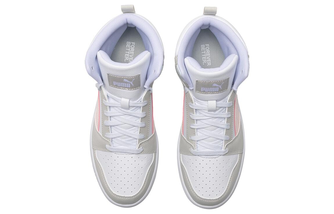 Обувь для скейтбординга Puma REBOUND унисекс, Puma white - ice pink - dull gray — фото 3