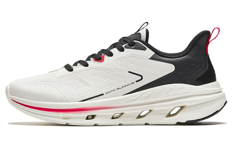 

Антиабразивные дышащие низкие кроссовки для бега мужские Black White