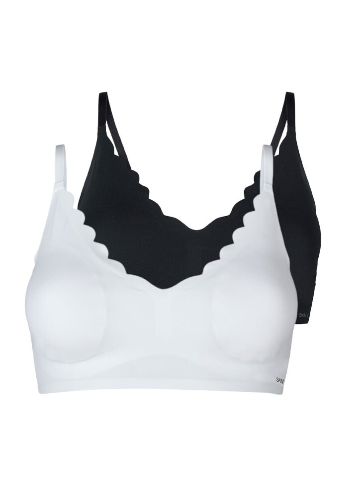 

Бюстгальтер без косточек Skiny, цвет white/black