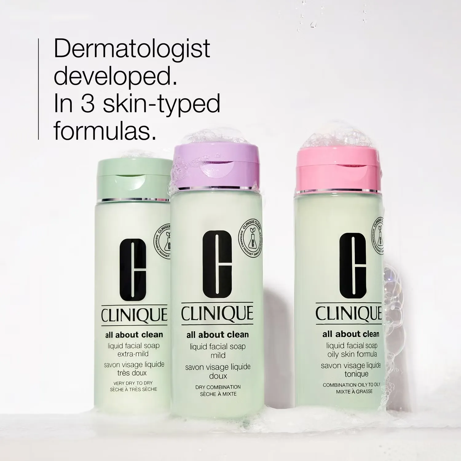 Liquid Facial Soap Мягкое деликатное жидкое мыло 200 мл Clinique — фото 2