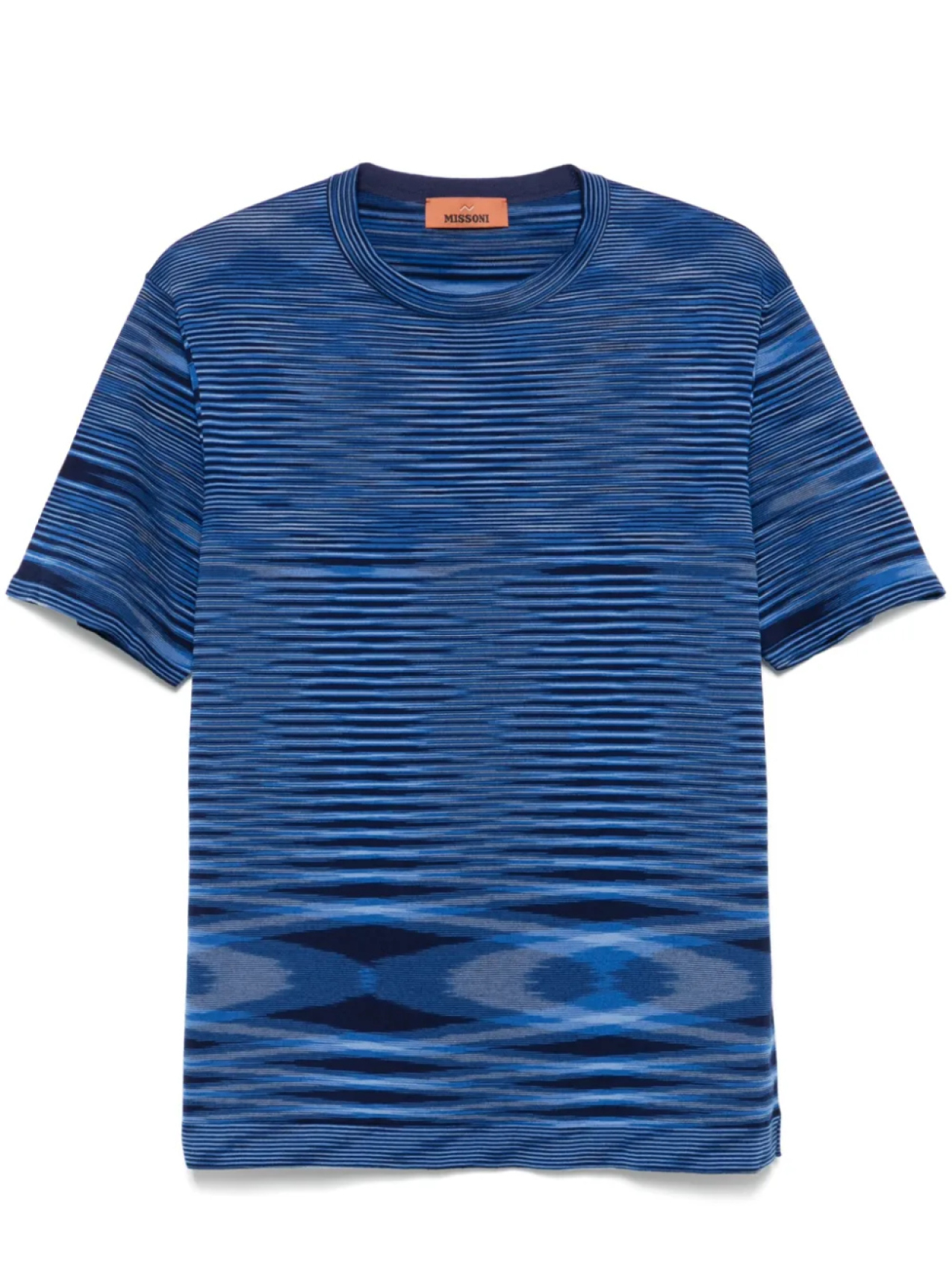 

Футболка в полоску Missoni, синий