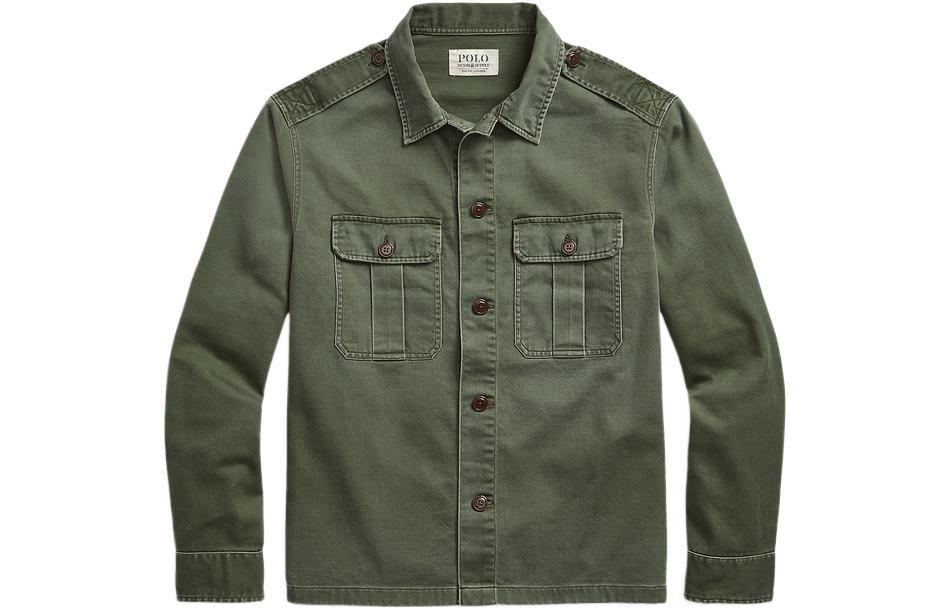 

Polo Ralph Lauren Рубашка SS22 мужская зеленая