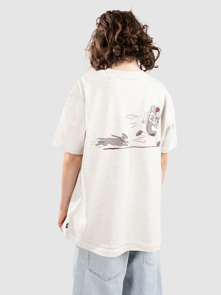 

Футболка New Balance Newbie Chase Graphic Kids T-Shirt, ash heather, Серый, Футболка New Balance Newbie Chase Graphic Kids T-Shirt, ash heather