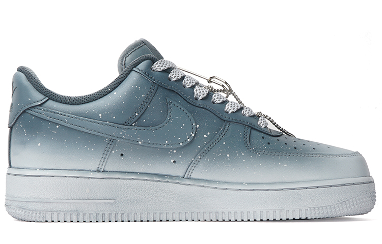 

Кроссовки Air Force 1 для скейтбординга мужские низкие серый/белый Nike