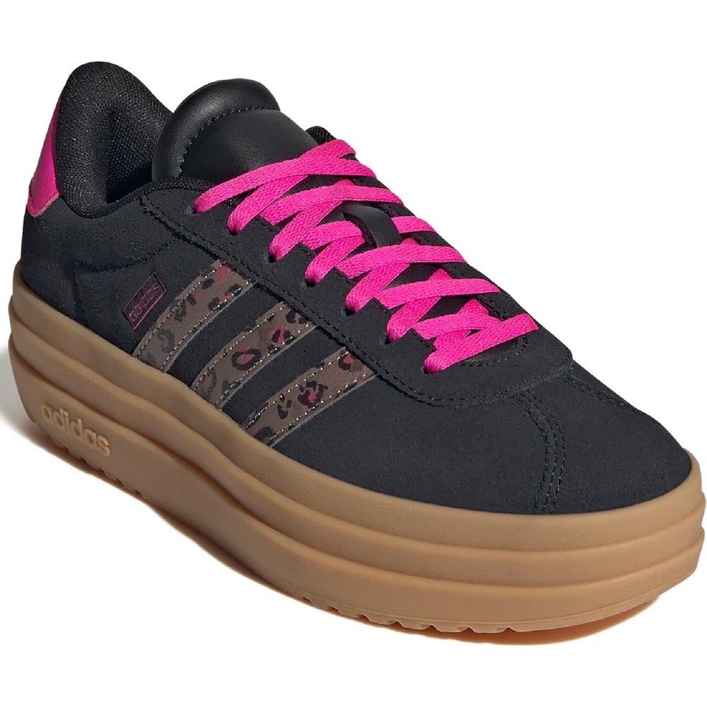 

Детские кроссовки Vl Court Bold для больших детей Adidas, black/leopard