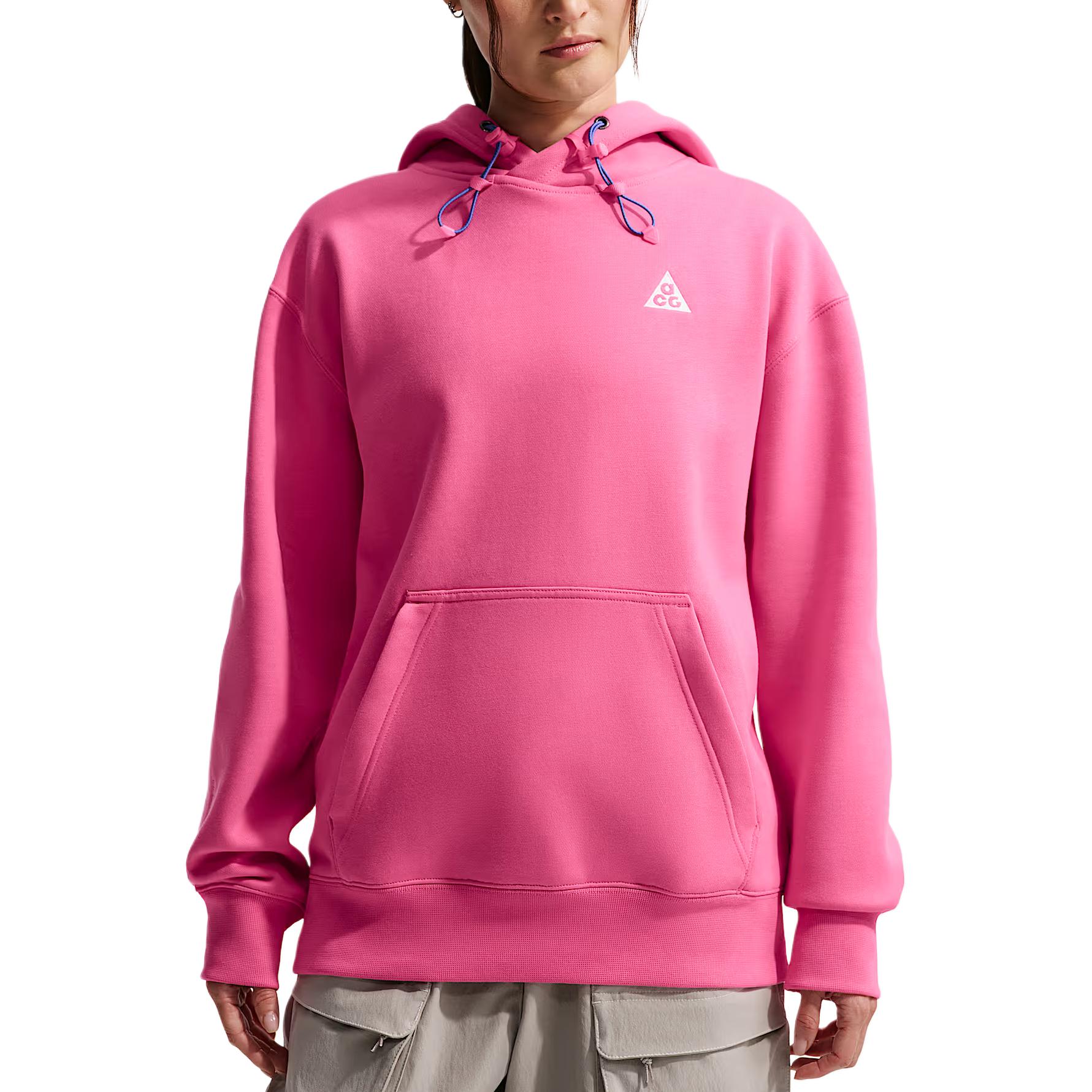 Толстовка ACG Therma FIT Unisex Nike, subtle фиолетовый розовый/persian фиолетовый/mountain белый — фото 4