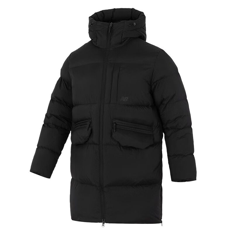 

New Balance Пуховик мужской черный, Black