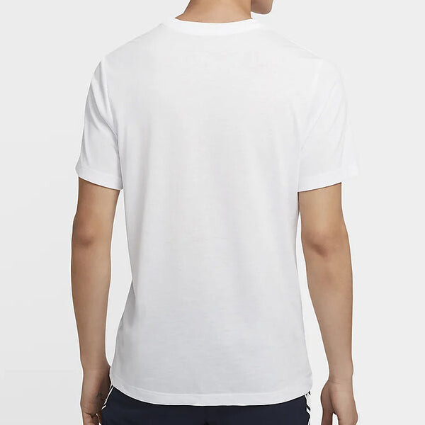 Футболка men's rafa tennis short sleeve white t-shirt Nike, белый — фото 4