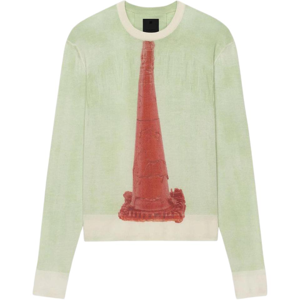 

Givenchy Josh Smith Collaboration Collection SS22 Knitwear Men's Green