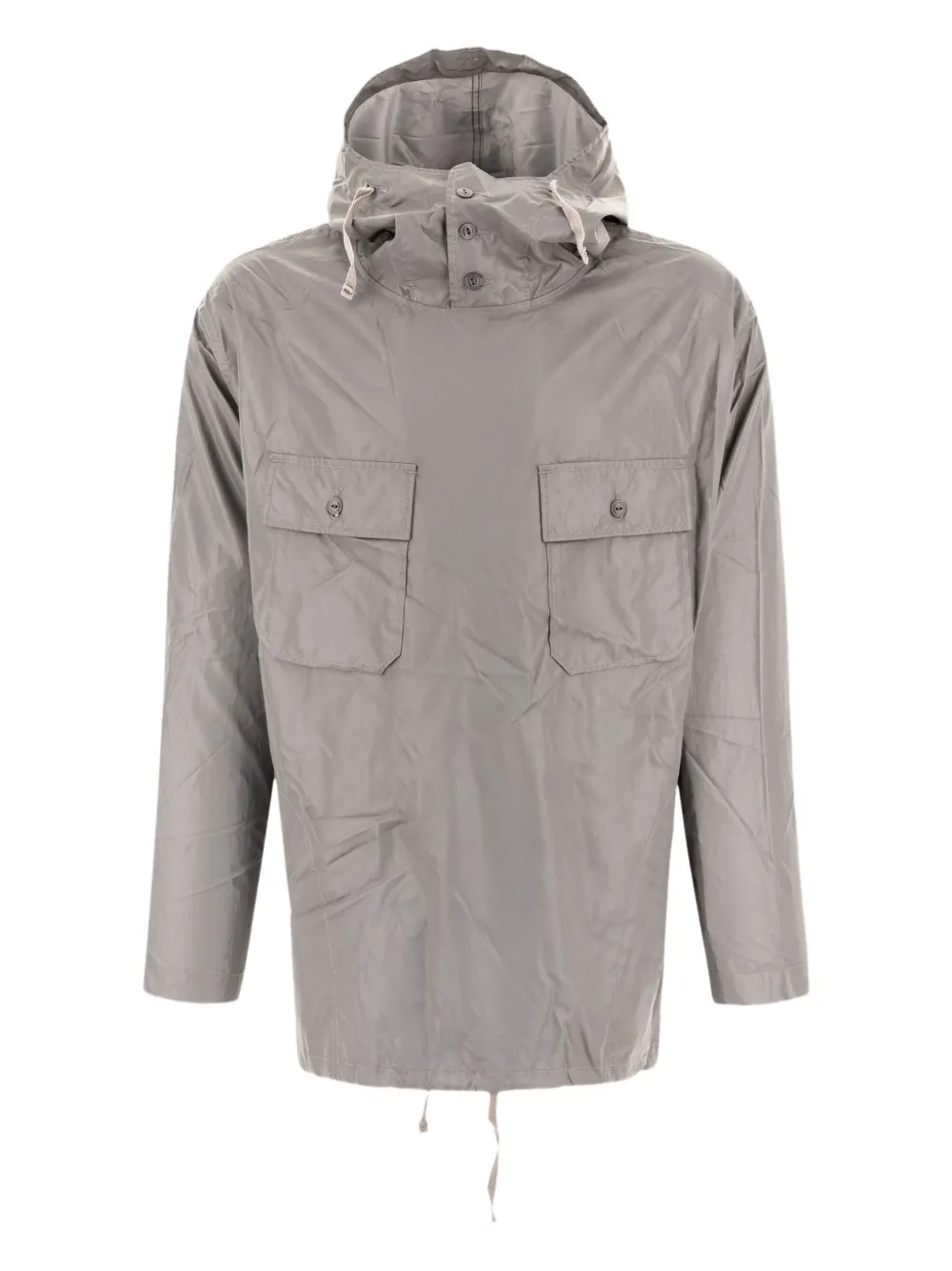 

Куртка с капюшоном и карманами-клапанами Engineered Garments, серый