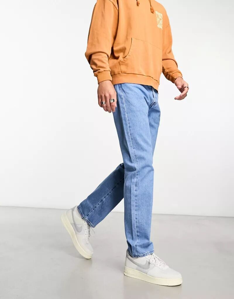 

Оригинальные джинсы прямого кроя Levi's 501 '93 выцветшего голубого цвета