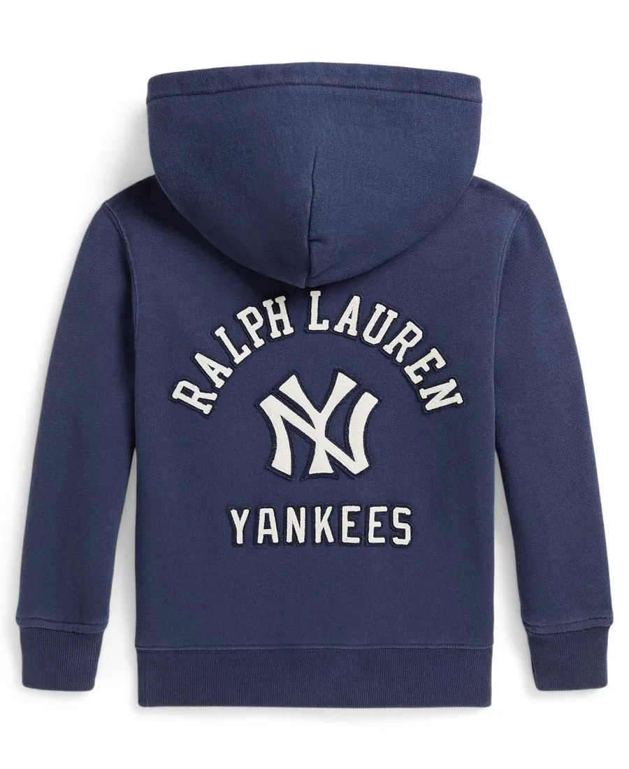 Детская толстовка с капюшоном (для мальчиков 2-7 лет) Polo Ralph Lauren, темно-cobalt — фото 3