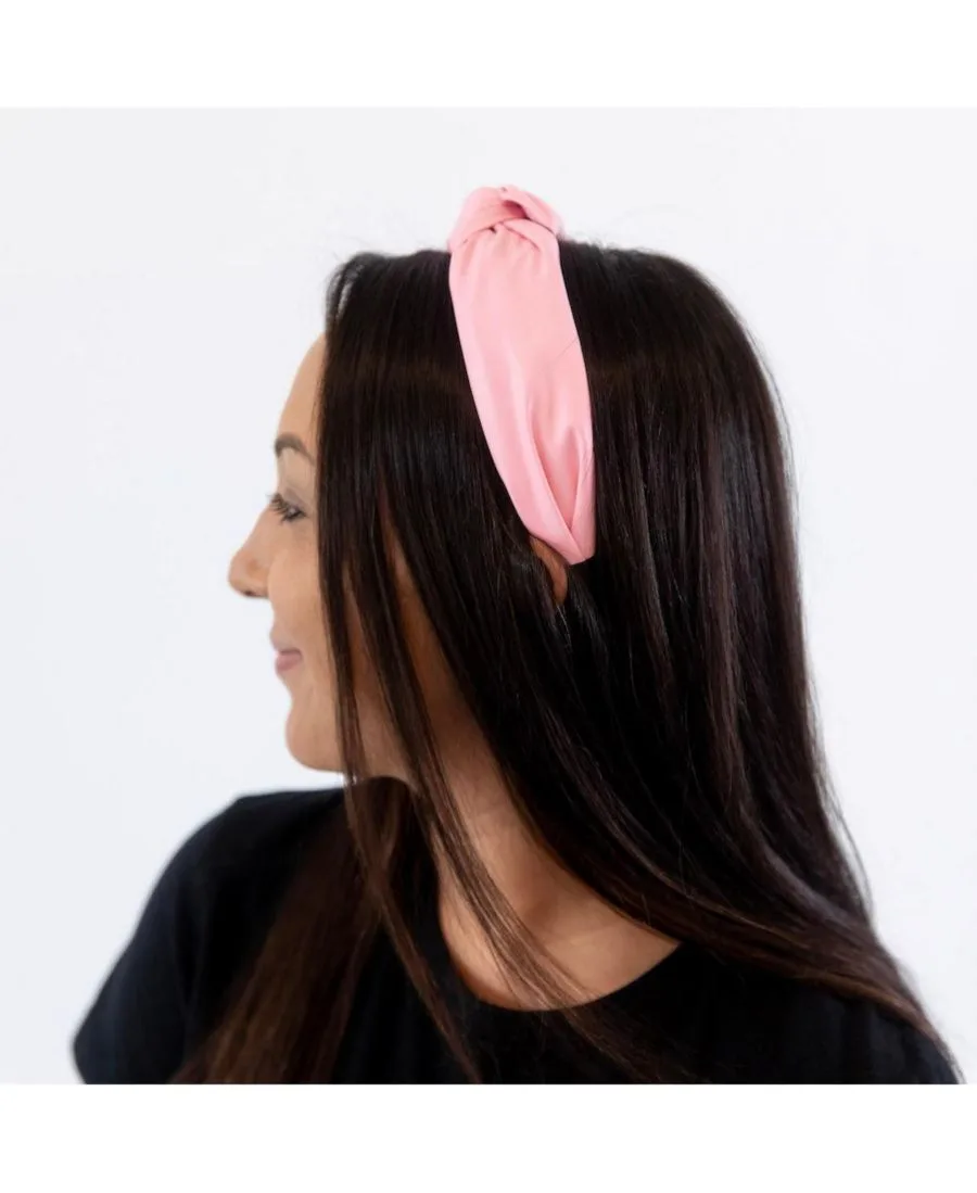 Headbands of Hope Женская повязка на голову "Бруклин" - светло-розовая — фото 4