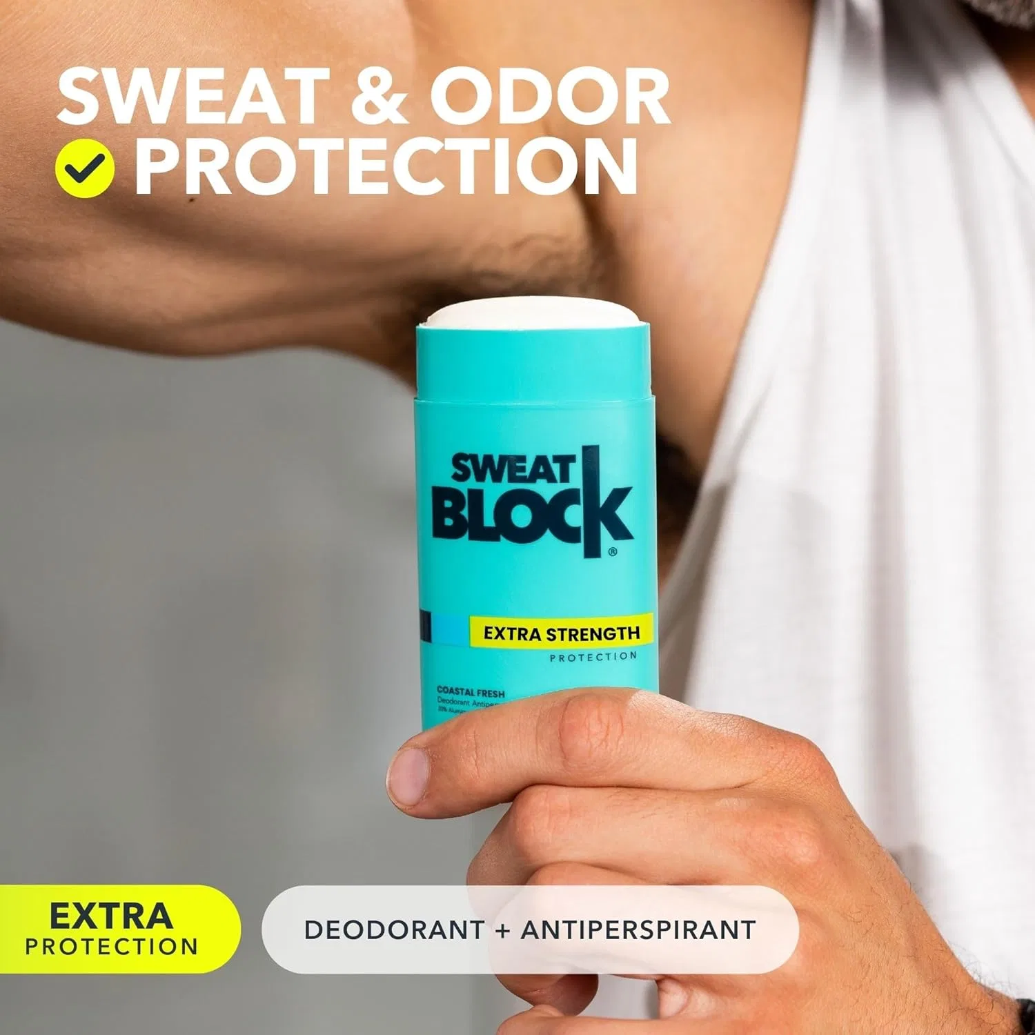 Твердый дезодорант-антиперспирант SweatBlock Regular Strength Sweatblock — фото 2