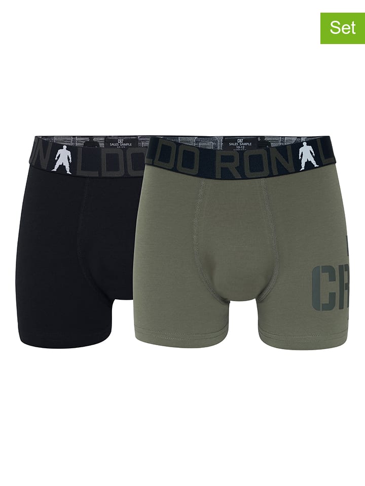 

Боксерские трусы CR7, цвет khaki/schwarz