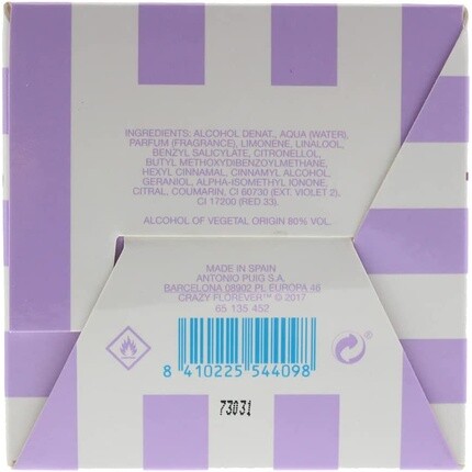 Женская туалетная вода Agatha Ruiz De La Prada Crazy Florever Beach Bungalow Eau De Toilette 80ml — фото 2