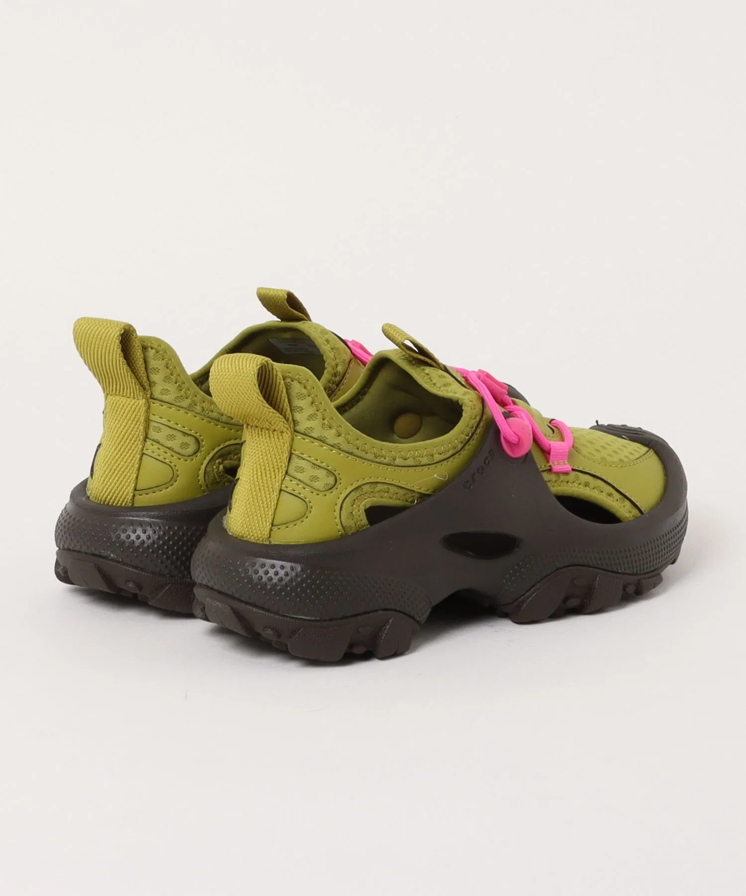 Мужские сандалии Crocs Trailbreak 2 Tech зелёные — фото 2