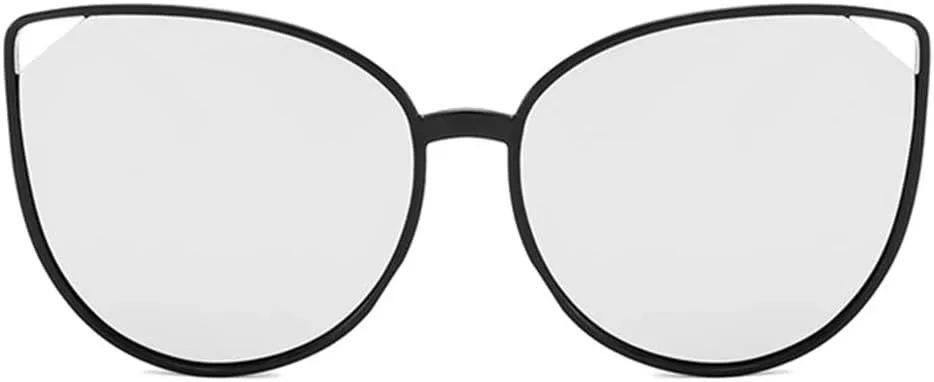 

Солнцезащитные очки Shiratori для женщин, ретро, ​​ярко-черные, серые, для отдыха, овальные, неполяризованные, с защитой от УФ-излучения UV400, Bright Black White