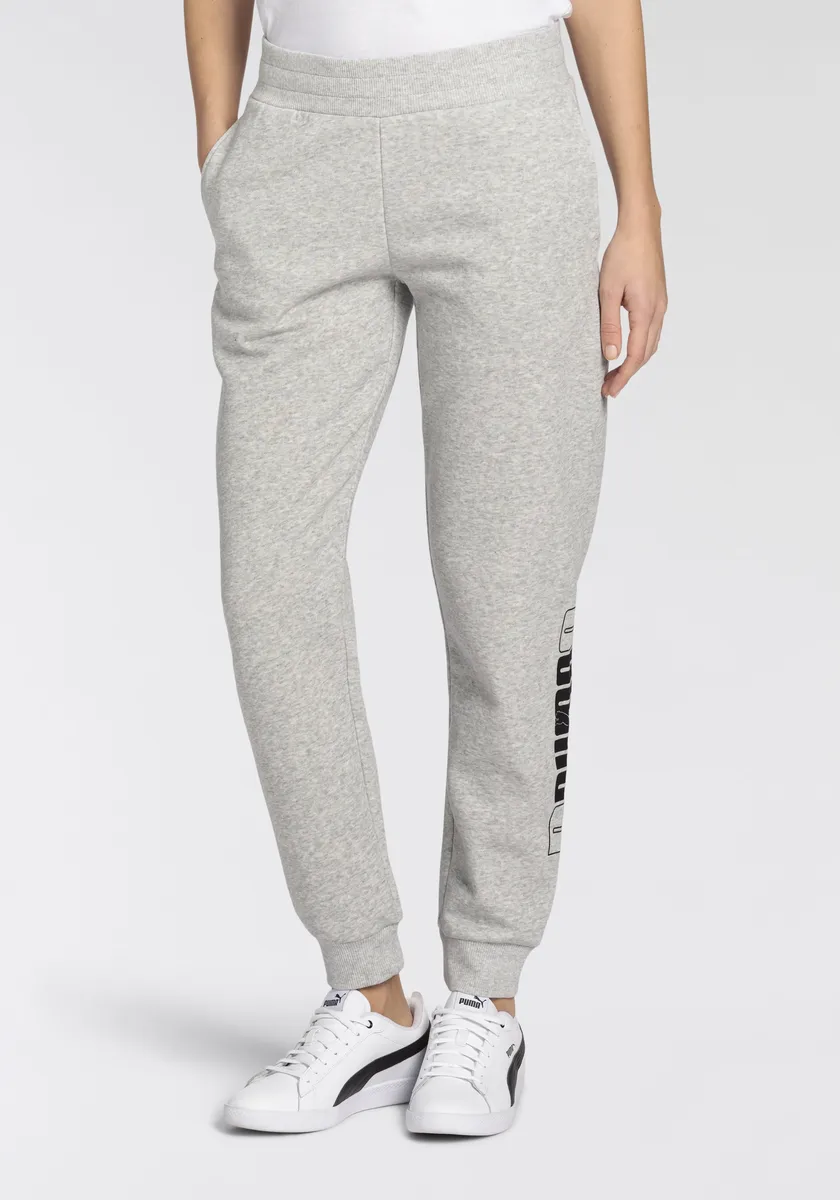 

Тренировочные брюки PUMA "ESS+ LOGO LAB PANTS FL", серый
