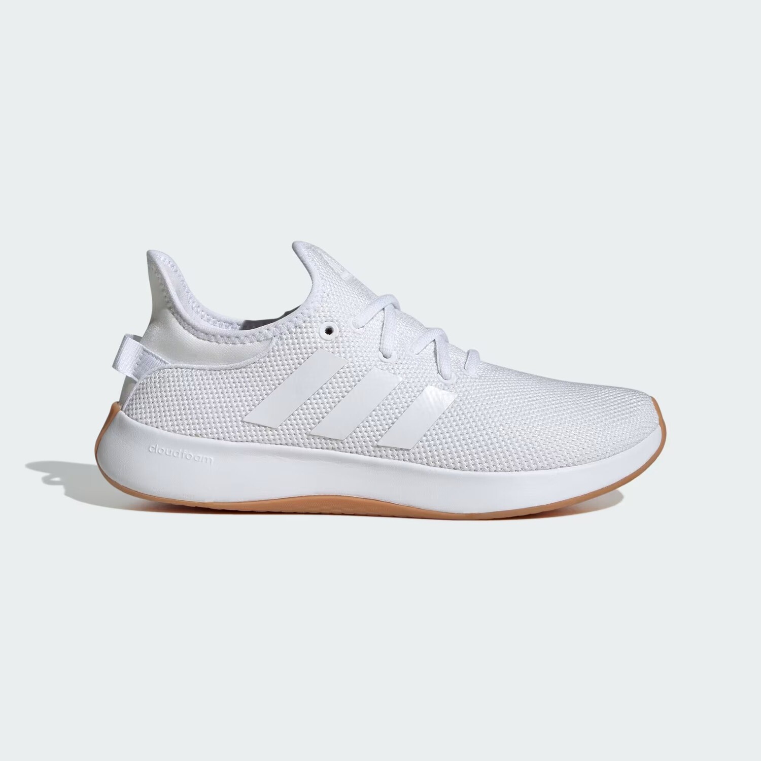 Кроссовки Cloudfoam Pure Adidas, цвет Cloud White/Cloud White/Gum