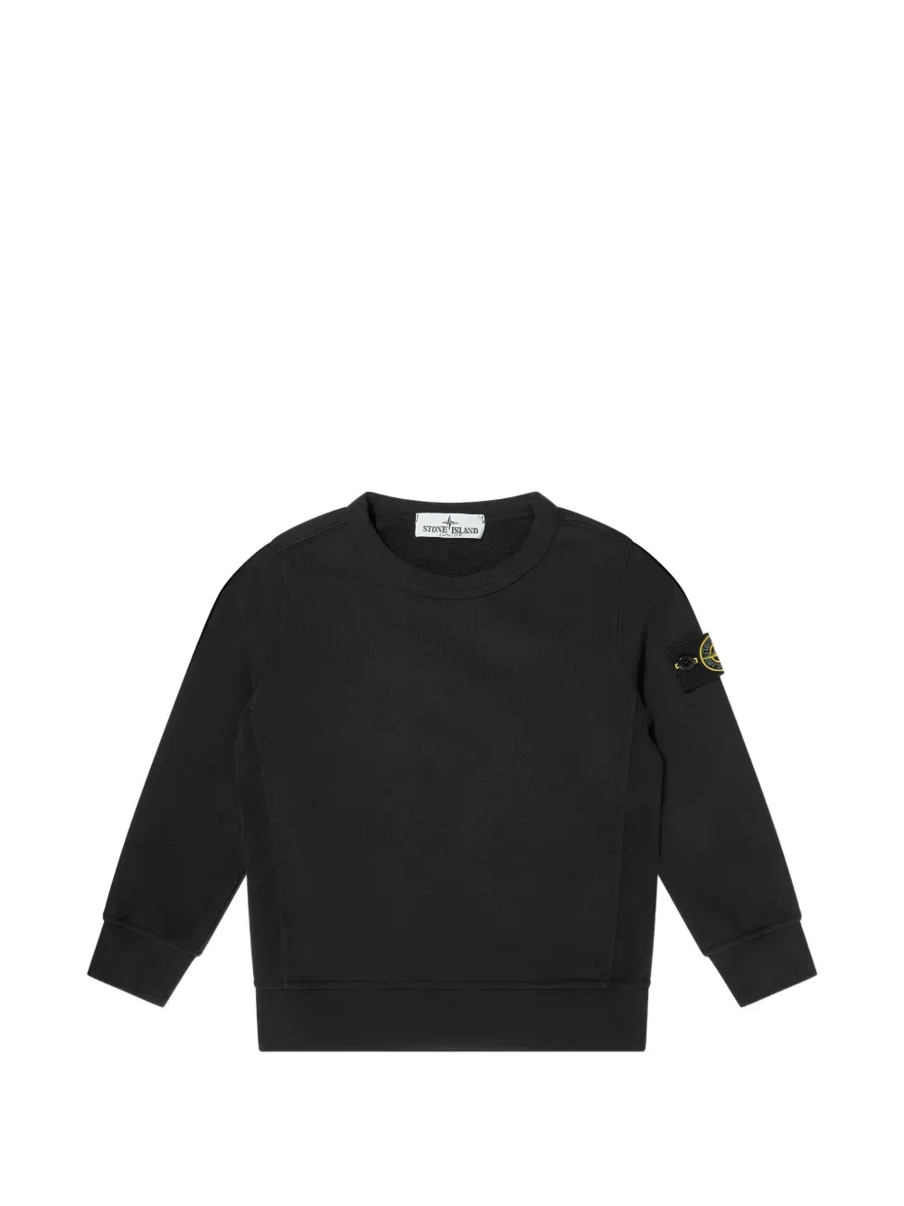 Комплект шорт с накладными карманами Stone Island Junior, черный — фото 3