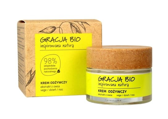 

Питательный крем с экстрактом овса, 50 мл Gracja Bio