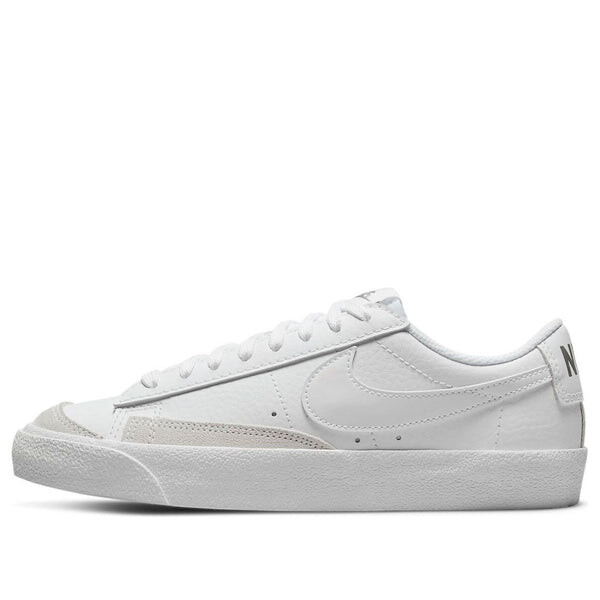 

Кроссовки blazer low '77 'white flat pewter' Nike, белый