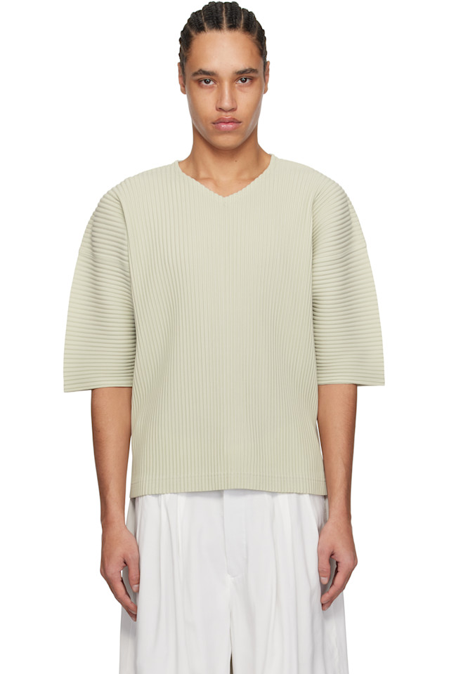 

Футболка Monthly color march Homme Plissé Issey Miyake, серый