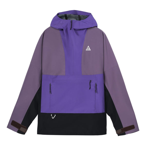 

Куртка Men's Nike ACG Colorblock Casual Hooded Jacket Autumn Purple, мультиколор