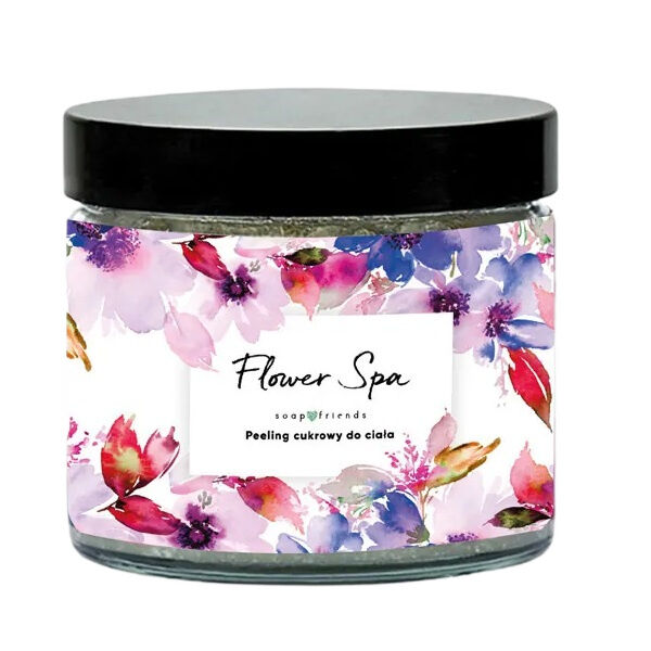

Сахарный скраб для тела, 250 мл Soap&Friends Flower spa