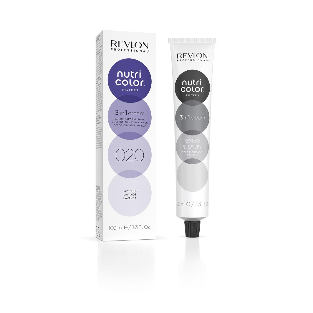 

Краска для волос nutri color 3 in 1 cream nr. 020 Revlon Professional, объем 100 мл