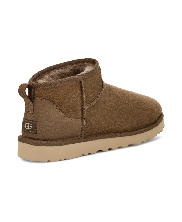Классические ультрамини-ботинки из гикори Ugg, коричневый — фото 4
