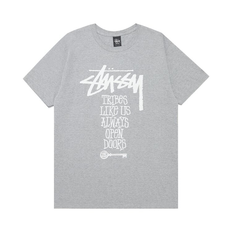 

Футболка Stussy Tribes Like Us 'Grey Heather', серый