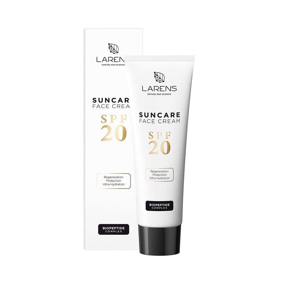 

Larens, Солнцезащитный крем для лица, Защитный крем SPF 20, 50 мл
