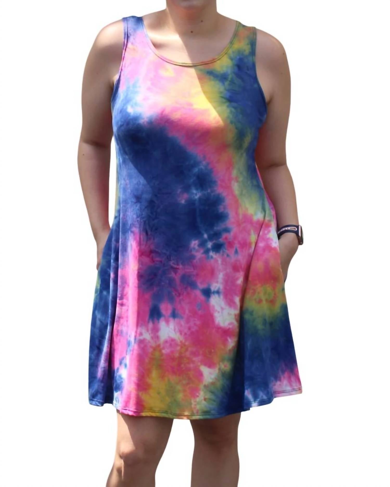 

Умереть за платье Tie Dye в многоцветном исполнении HEIMISH USA, цвет multi