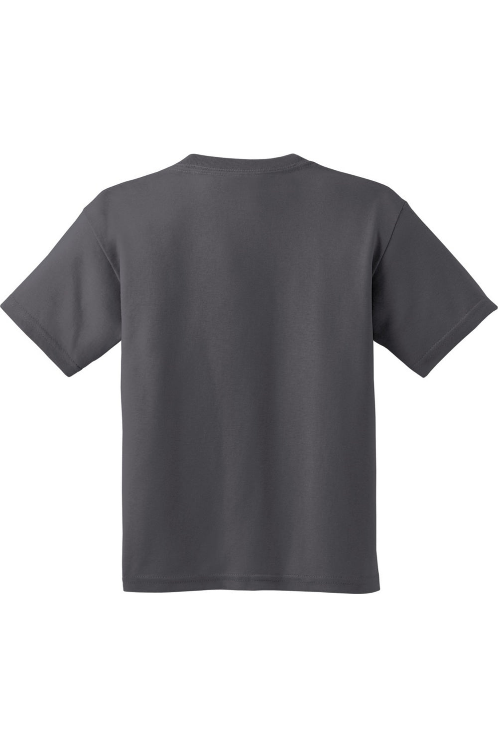 Детская футболка унисекс Gildan Soft Style, цвет charcoal — фото 2