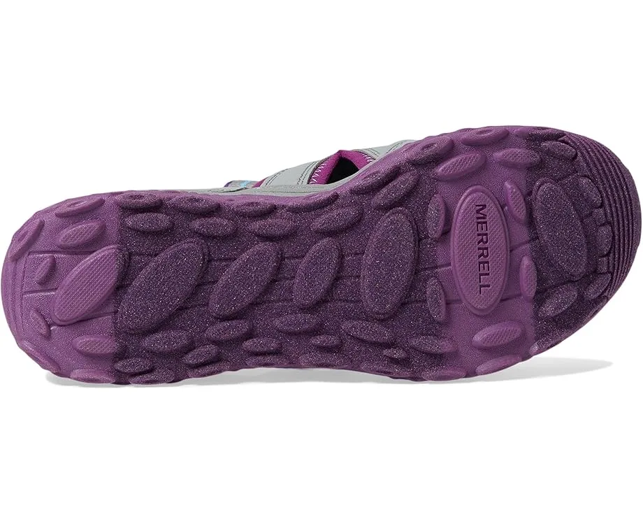 Сандалии Merrell Kids Hydro 2 (Toddler/Little Kid/Big Kid), Grey/Berry — фото 3