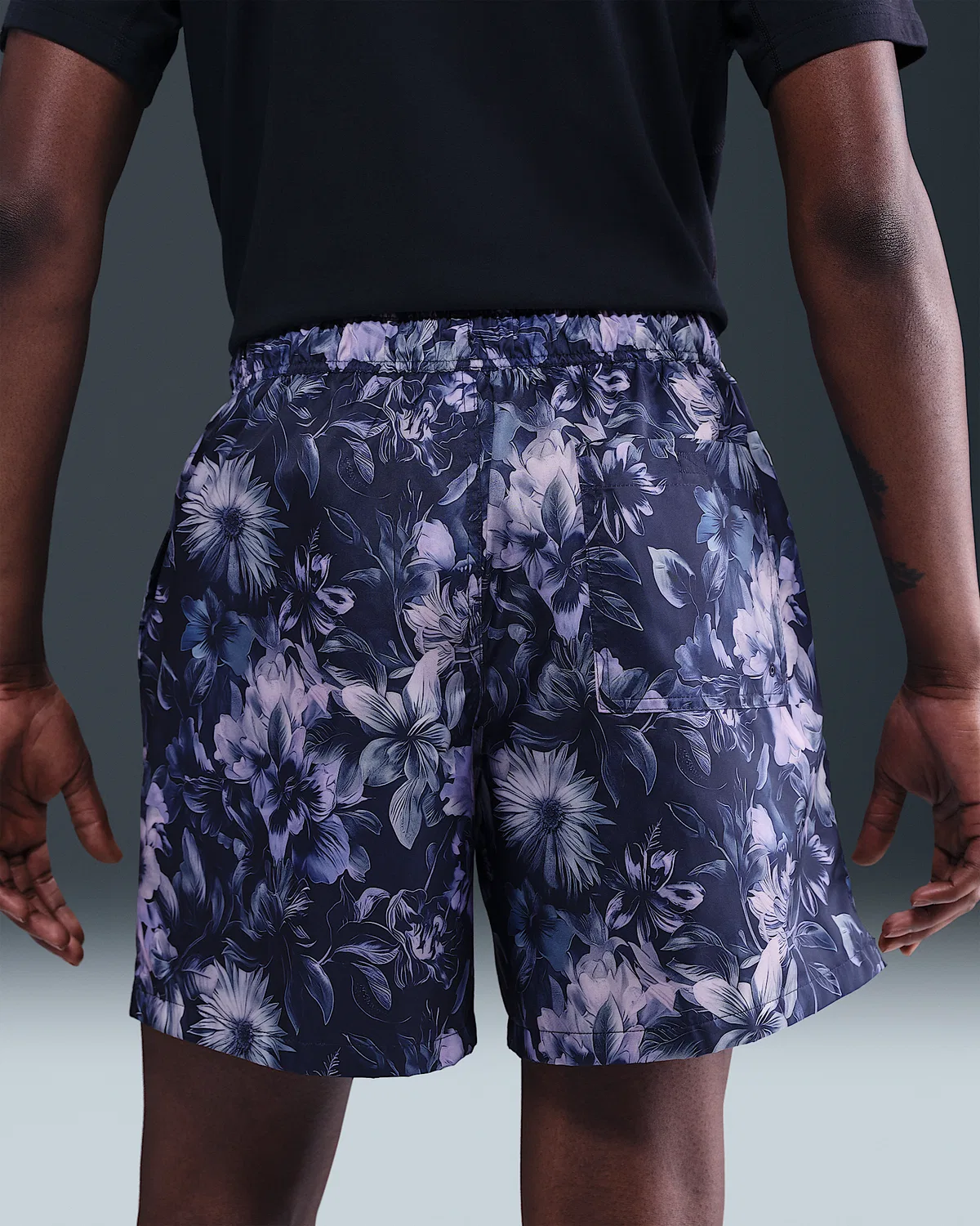 Мужские шорты Nike Club Flow, Midnight Navy/Psychic Blue — фото 3