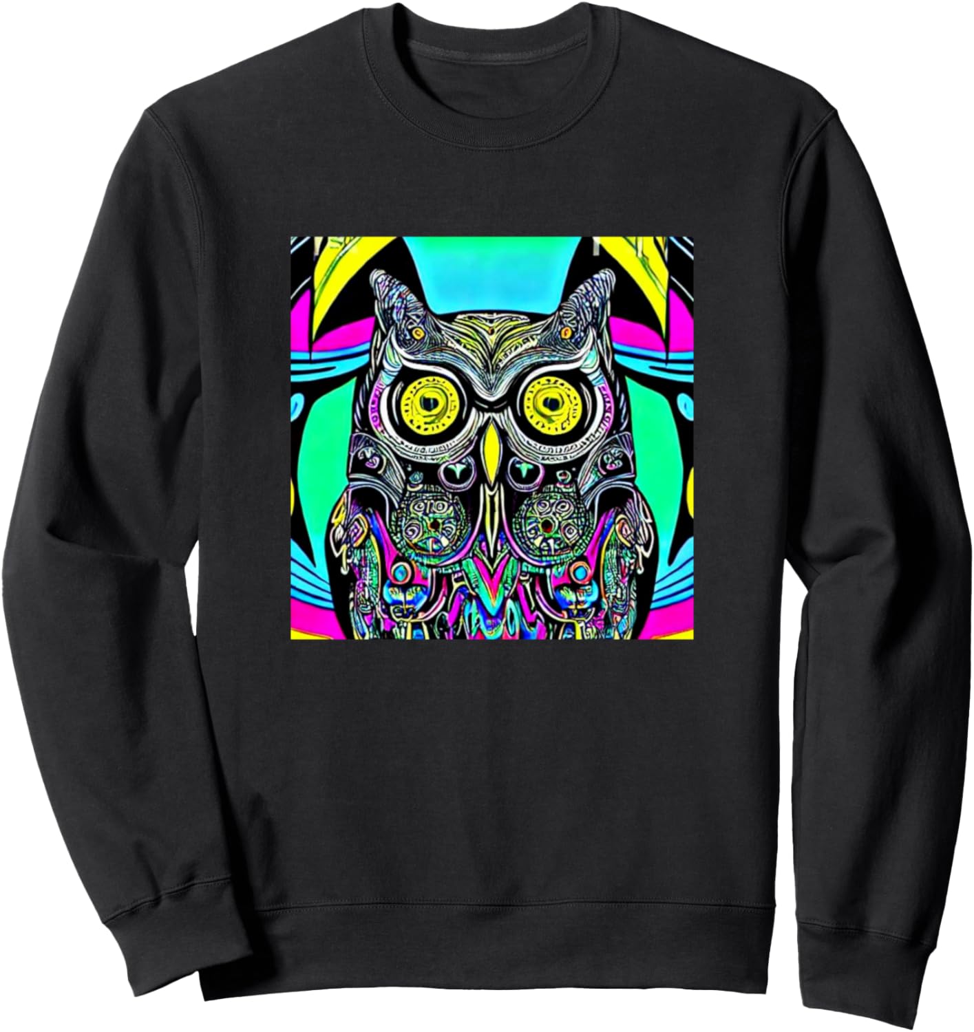 

Толстовка для любителей сов Owl Line Art Birds Men Women - Boy Girl Kids Gift, черный