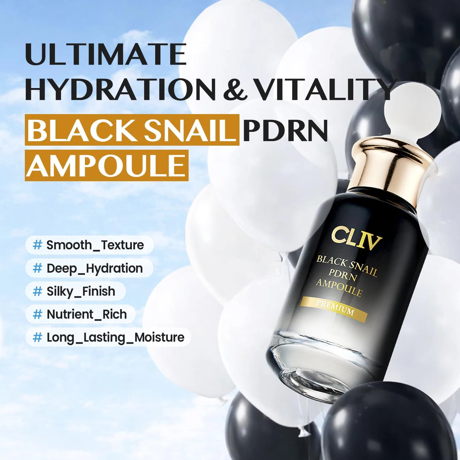 Набор ампульных сывороток CLIV Premium для ухода за кожей, 30 мл Cliv — фото 2