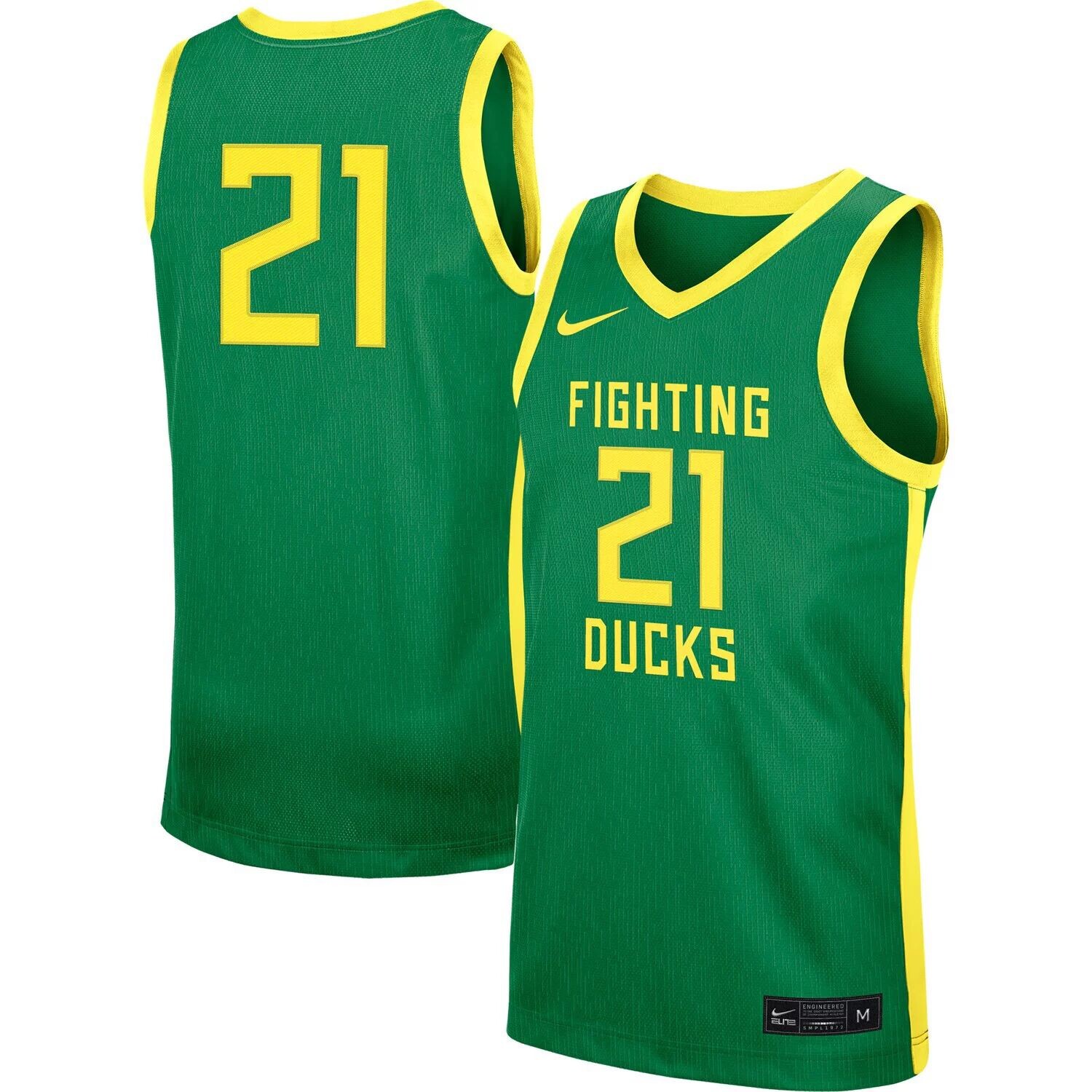 

Мужская баскетбольная майка Nike #1 Green Oregon Ducks Replica