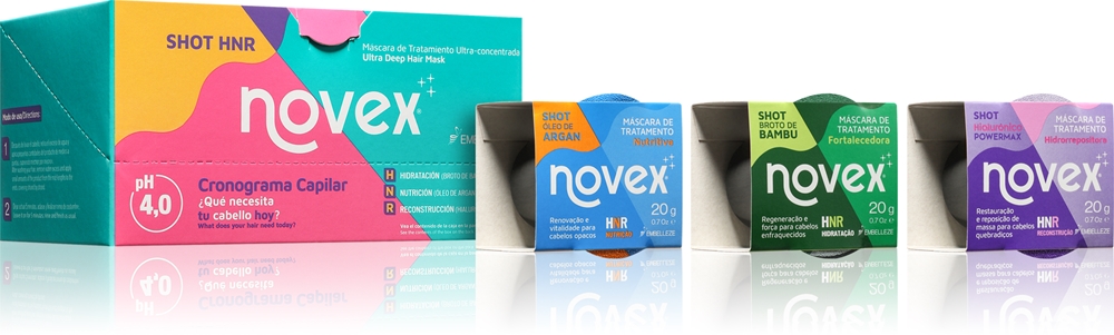 

Маска для волос Powershot Novex, 3× 20 гр