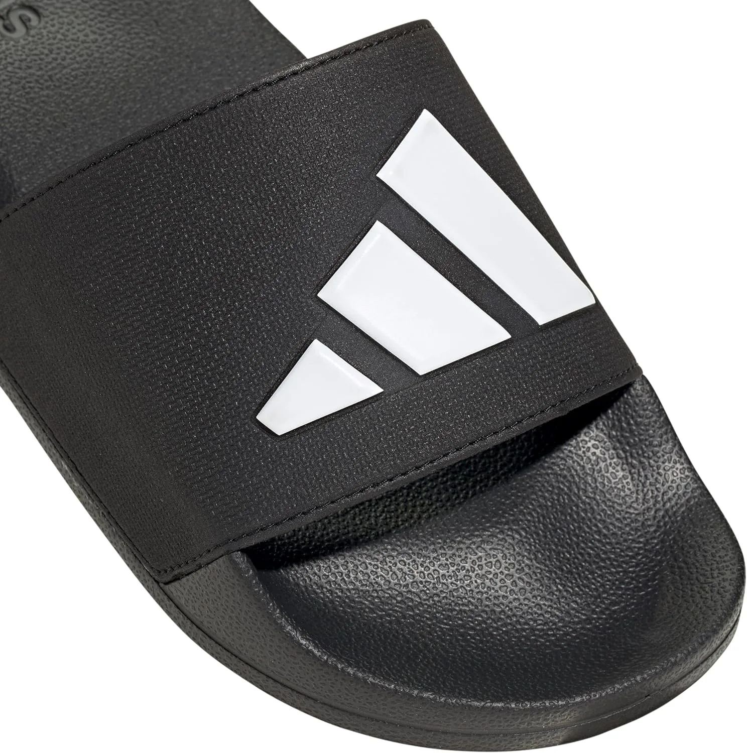 Шлепанцы Adidas Unisex Adilette Shower Slides, Old Flip Flops, Core Black Cloud White Core Black, белый/черный — фото 4