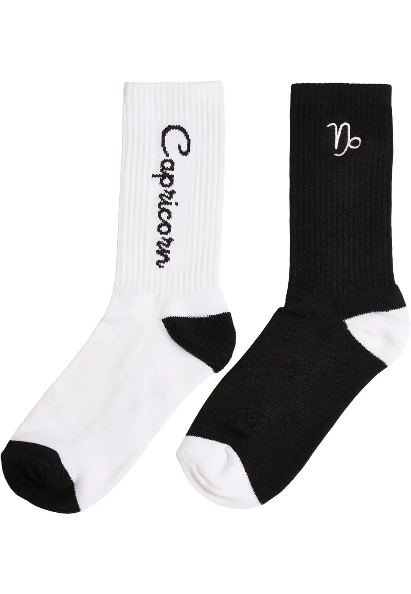 

Базовые носки URBAN CLASSICS " Urban Classics Unisex Zodiac Socks 2-Pack" (1 пара), черный, белый