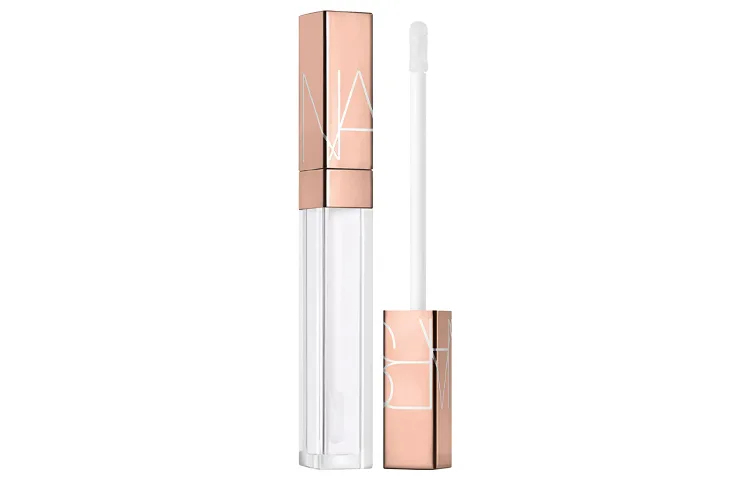 NARS Маленький розовый золотой блеск для губ, мерцающий золотой тюбик, #Triple X