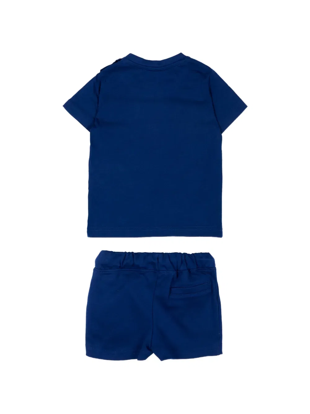 Комплект из футболки и шортов с логотипом Just Cavalli Kids, синий — фото 2
