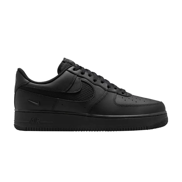 

Кроссовки Nike Air Force 1 Low 'Triple Black Ripstop', черный