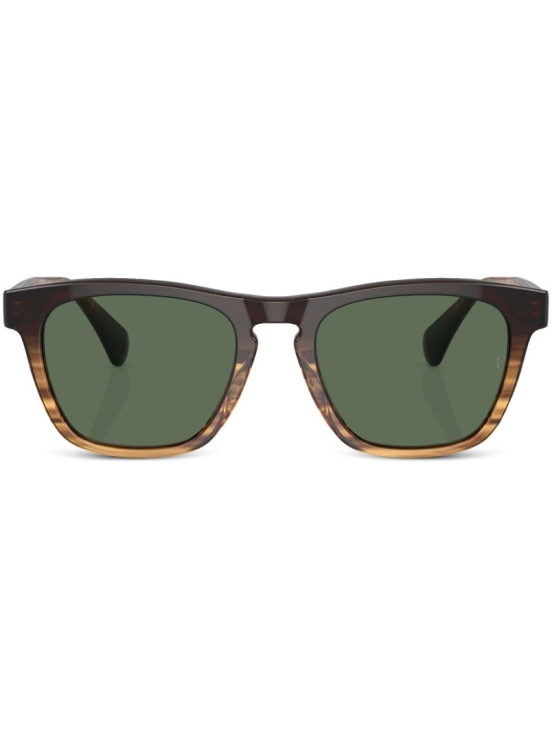 

Солнцезащитные очки R-3 трапециевидной формы Oliver Peoples, коричневый