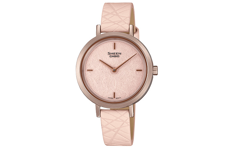 

Женские часы SHEEN Pink CASIO