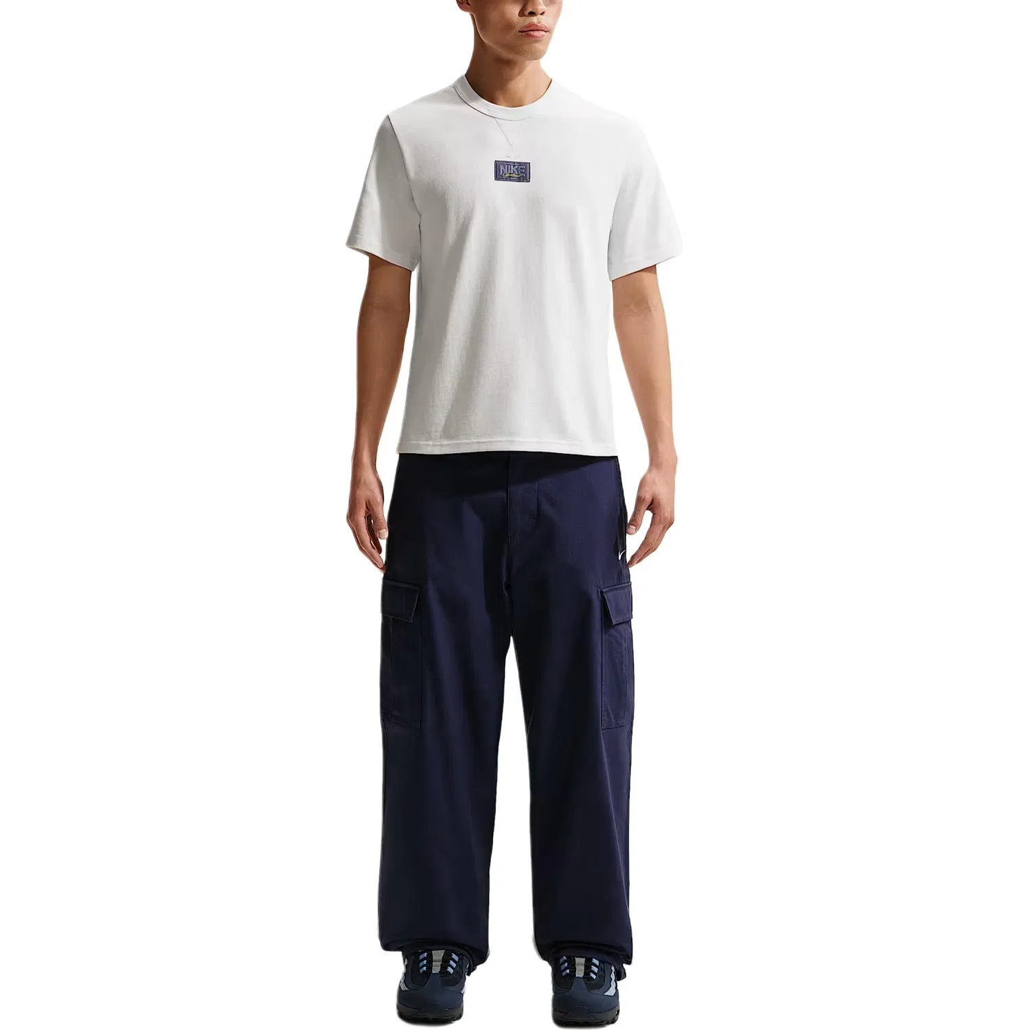 Футболка Sportswear Essentials мужская Nike, Mountain Peak White — фото 4